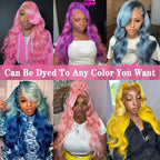 30" 613 Blonde Body Wave 360 HD Lace Human Hair Wig