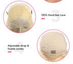 613 Human Hair Lace Front Wig | Straight Transparent