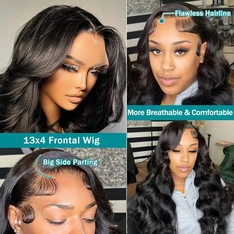 Brazilian Body Wave 13x6 HD Lace Wig