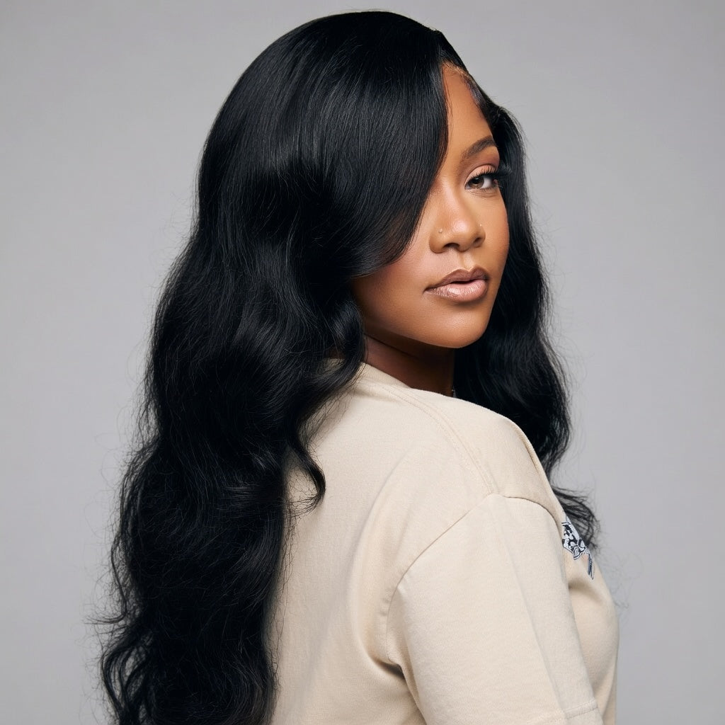 Brazilian Body Wave HD Lace Front Human Hair Wig | Glueless