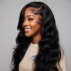 Brazilian Body Wave HD Lace Front Human Hair Wig | Glueless