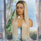 Glueless 13x6 Lace Straight Synthetic Wig