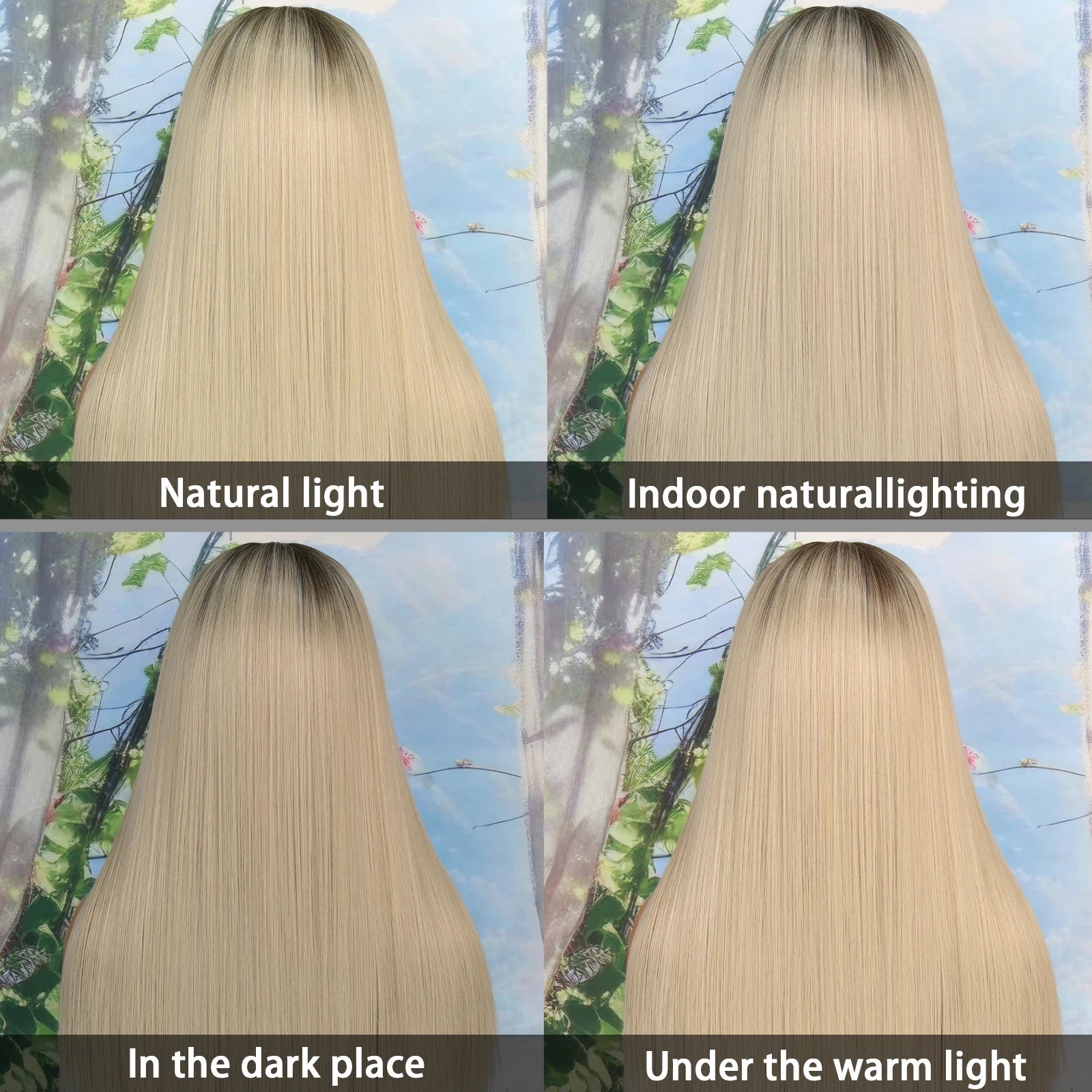 Glueless 13x6 Lace Straight Synthetic Wig