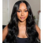 Glueless V Part Human Hair Wig | Body Wave No Leave Out