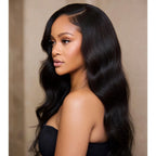 Glueless V Part Human Hair Wig | Body Wave No Leave Out