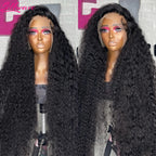 HD Lace Front Human Hair Wig | Deep Wave 250 Density Preplucked