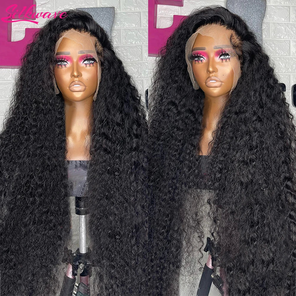 HD Lace Front Human Hair Wig | Deep Wave 250 Density Preplucked