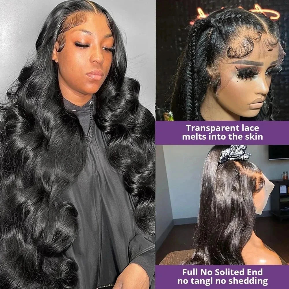 HD Lace Front Wig Human Hair | Pre Plucked Natural Hairline