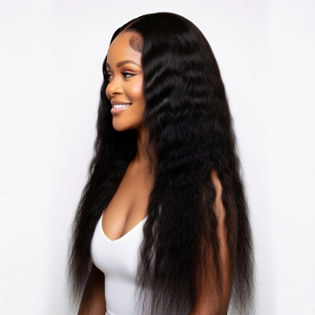 HD Lace Front Wig Human Hair | Pre Plucked Natural Hairline