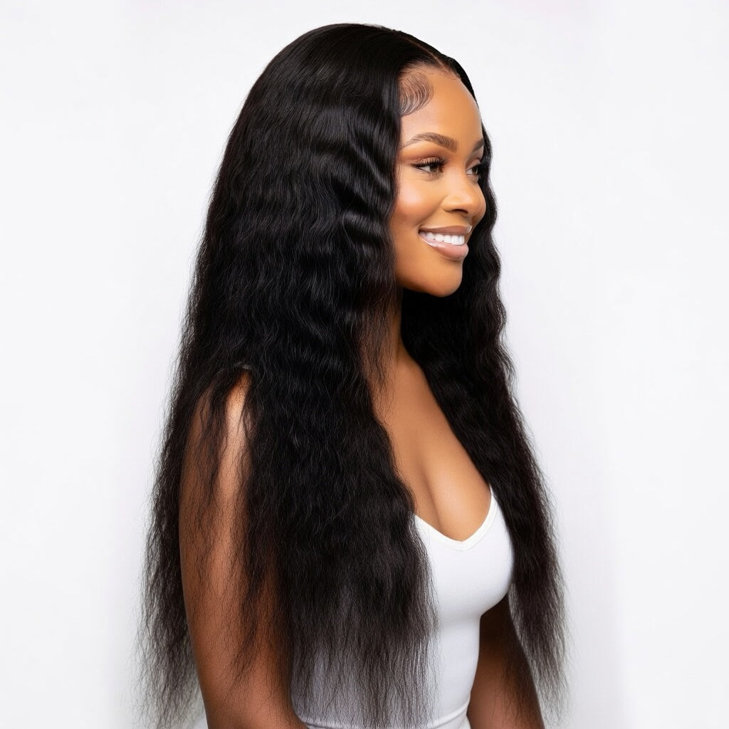 HD Lace Front Wig Human Hair | Pre Plucked Natural Hairline