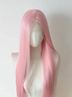 Light Pink 13x4 Lace Front Straight Cosplay Wig 26"
