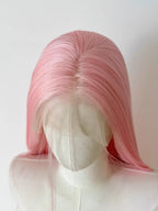 Light Pink 13x4 Lace Front Straight Cosplay Wig 26"
