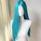 Light Pink 13x4 Lace Front Straight Cosplay Wig 26"