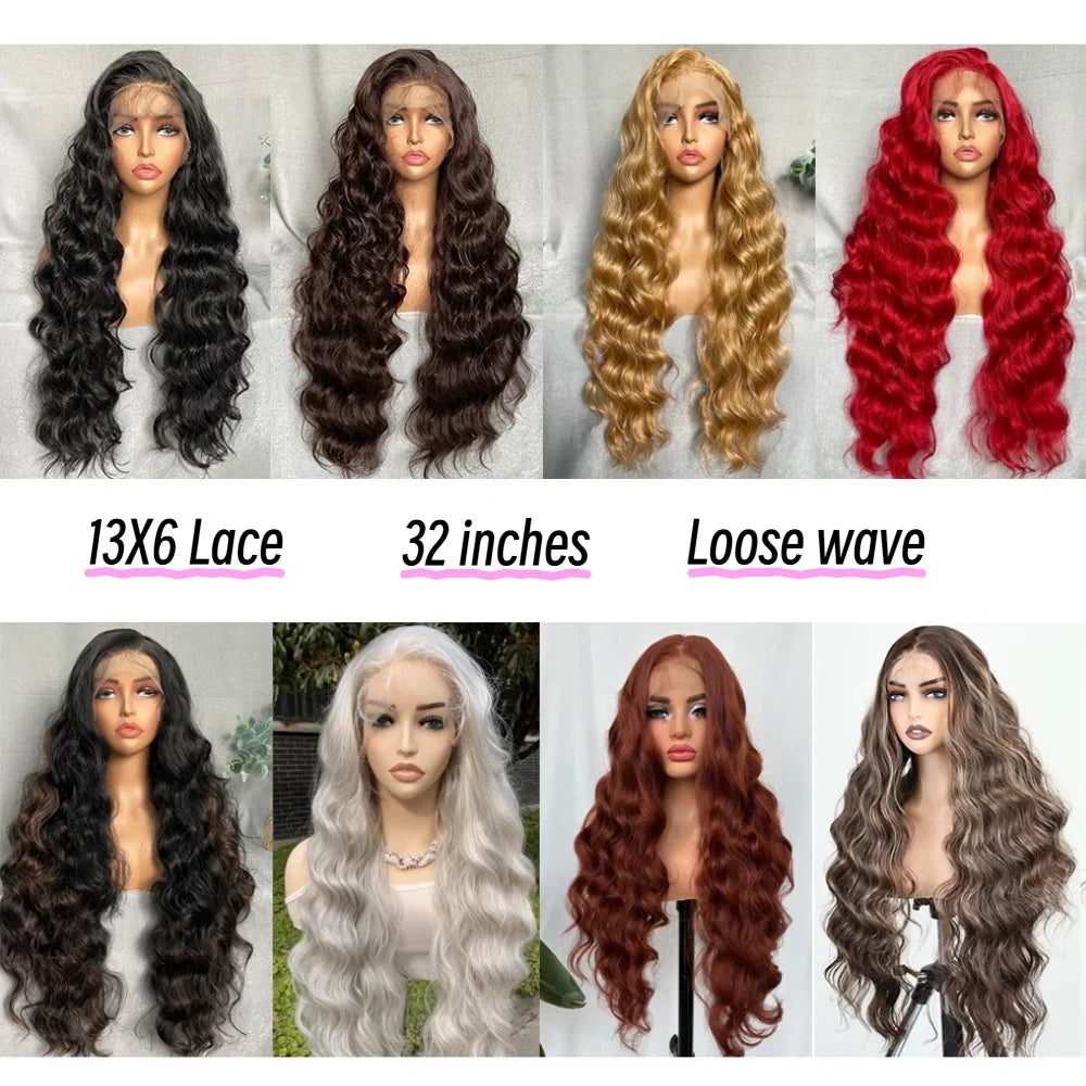 X-TRESS Synthetic Lace Front Hair Wigs