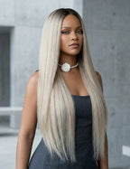 Glueless 13x6 Lace Straight Synthetic Wig