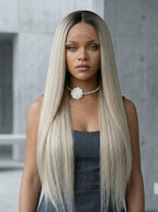 Glueless 13x6 Lace Straight Synthetic Wig