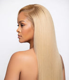 613 Human Hair Lace Front Wig | Straight Transparent
