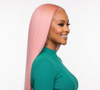 Light Pink 13x4 Lace Front Straight Cosplay Wig 26"