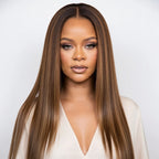Platinum Highlight 13x4 Lace Front Glueless Synthetic Wig